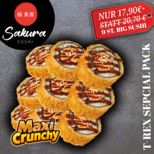T-Rex Roll – Warm, knusprig & pikant